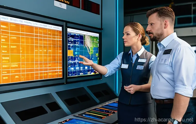 항공화물 업무에 필요한 소프트 스킬 - **Prompt:** A diverse and professional team of global air cargo logistics specialists, consisting of...