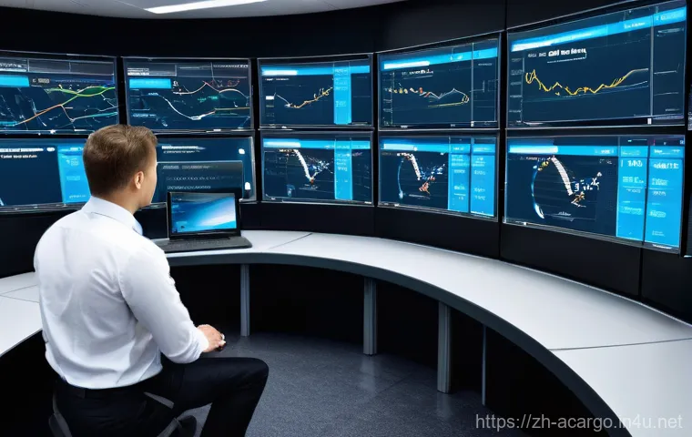 항공화물 경력 초기에 알아야 할 팁 - **Air Cargo Terminal Efficiency**
    A bustling, modern air cargo terminal interior. Workers, dress...